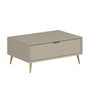 Hanah Home Mesa de centro Luxe en color Arenisca